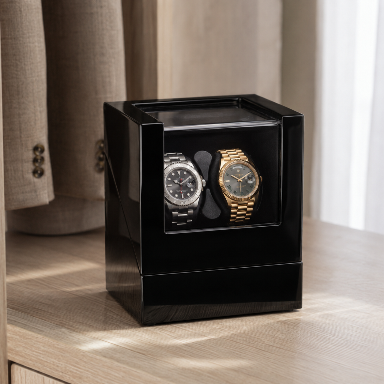 The Belmont | Double Watch Winder